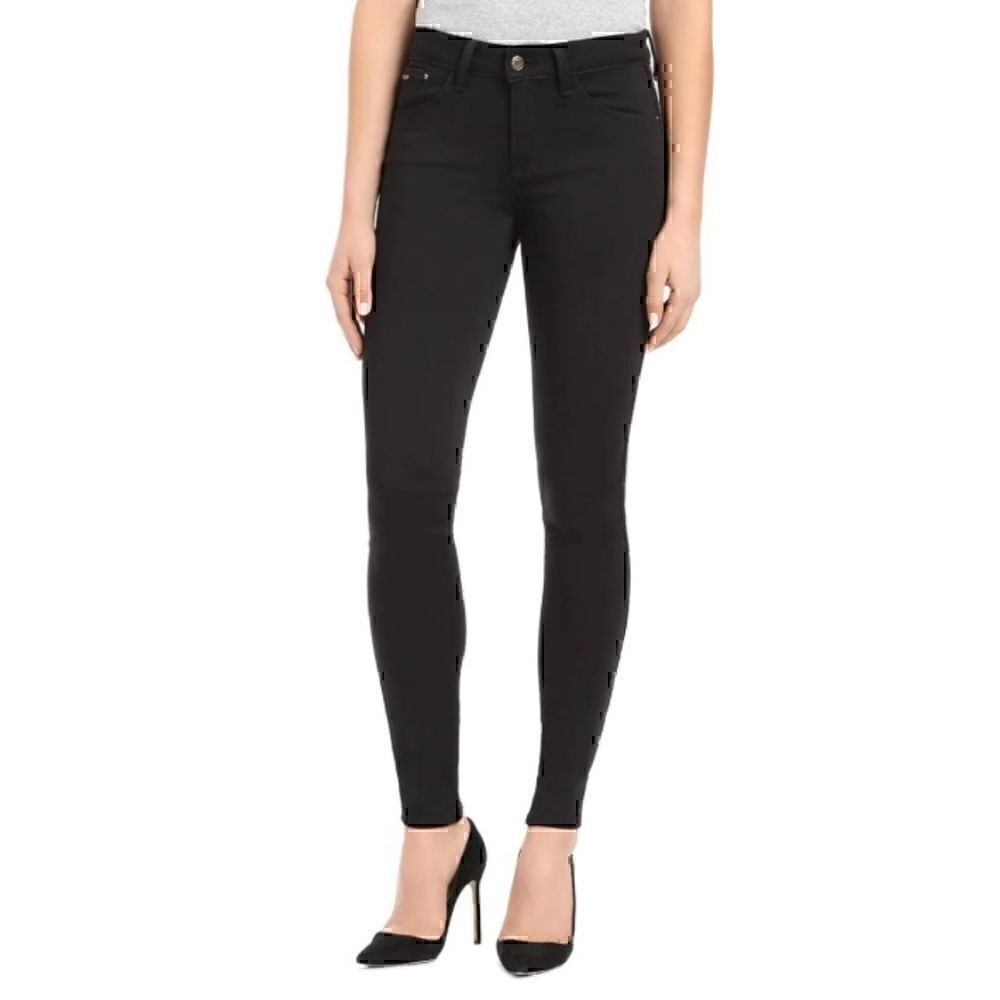 NWT Mavi ‘Adriana’ Mid Rise Super Skinny Jean Black Size 27